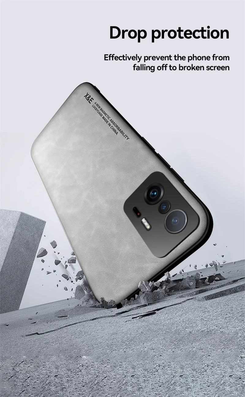 Leder Magnet Hülle für Xiaomi Mi 11