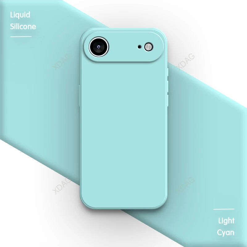 Weiche Silikonhülle für iPhone 17 Pro Max Air