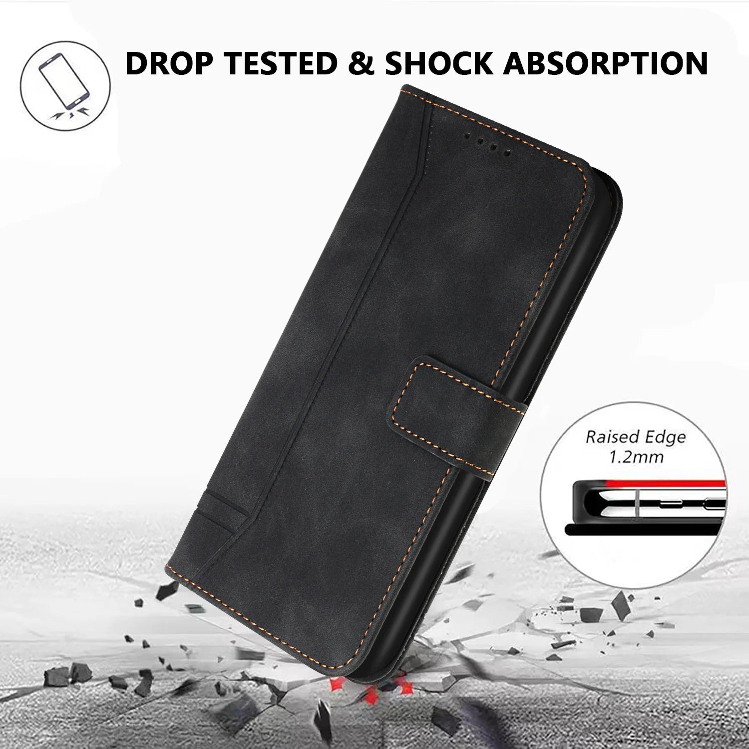 Leder Flip Hülle für Redmi Note Serie