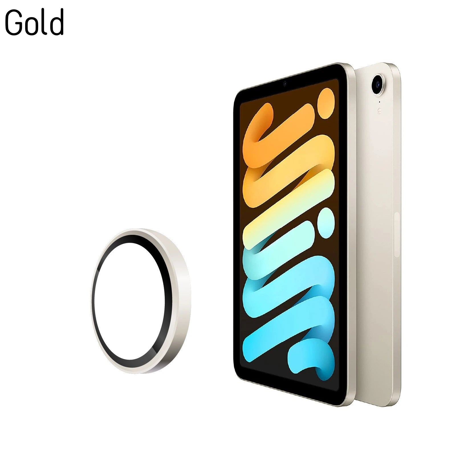 iPad lens protector glass