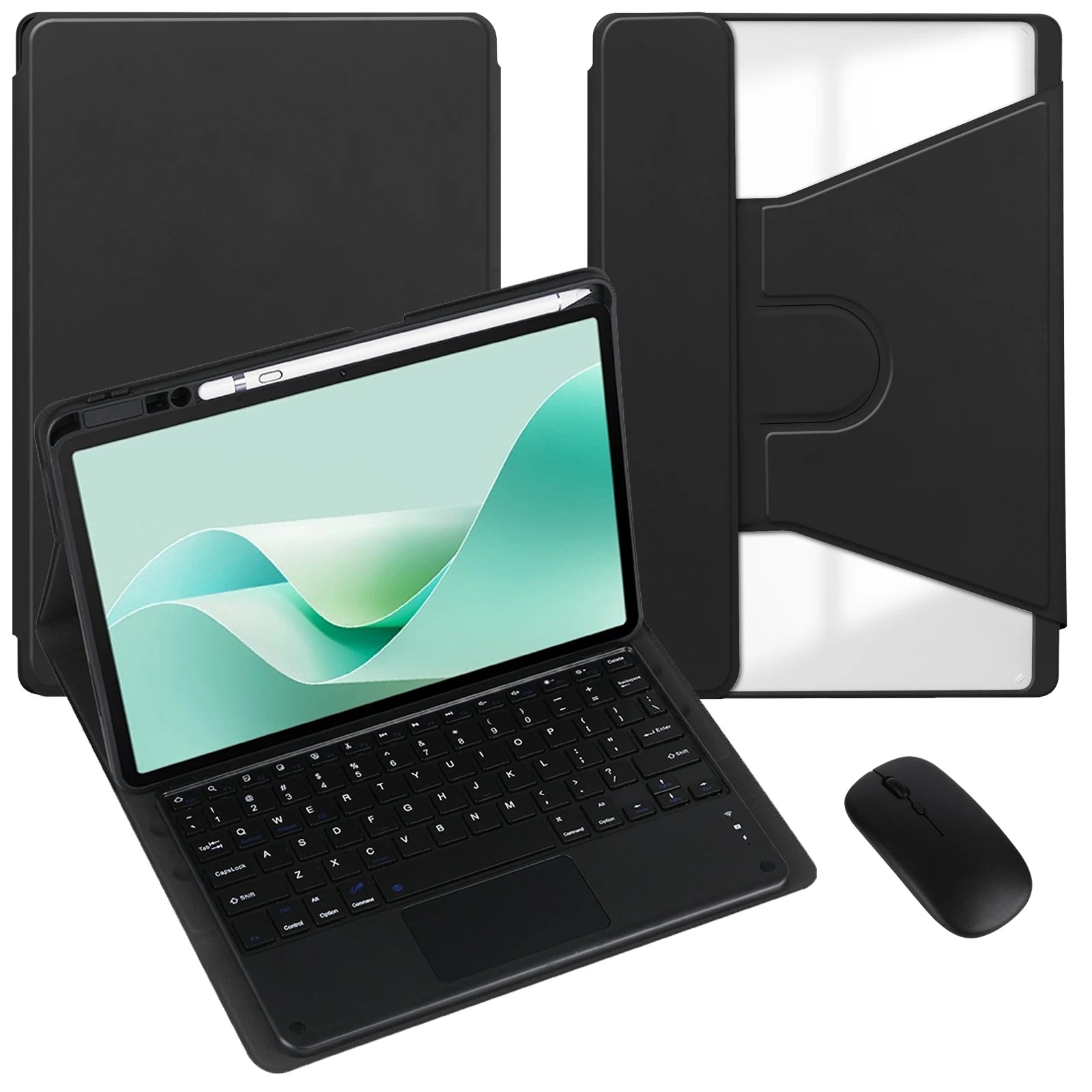 360° Drehbare Hülle mit Tastatur iPad Air Pro