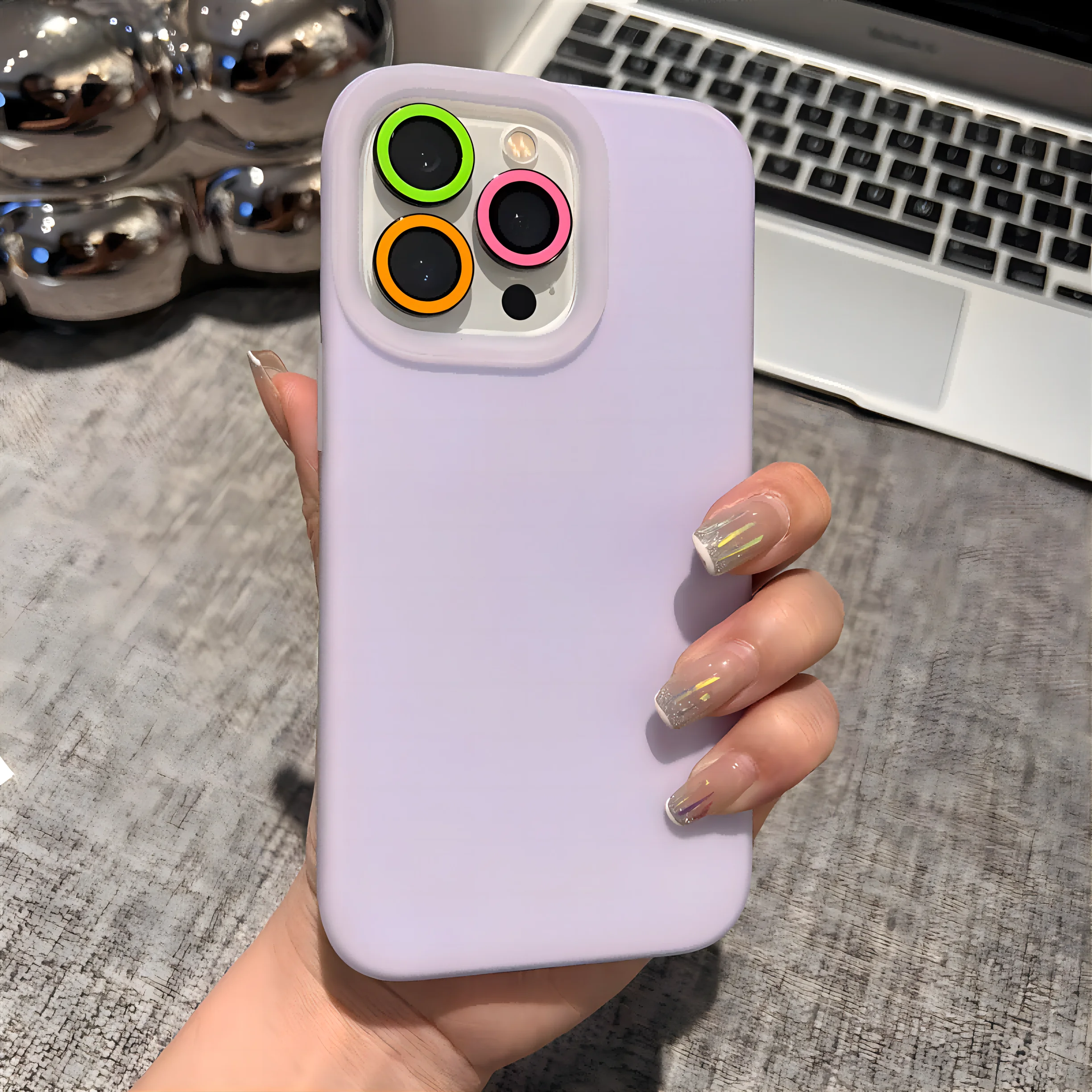 Leuchtender Kamera Schutz iPhone