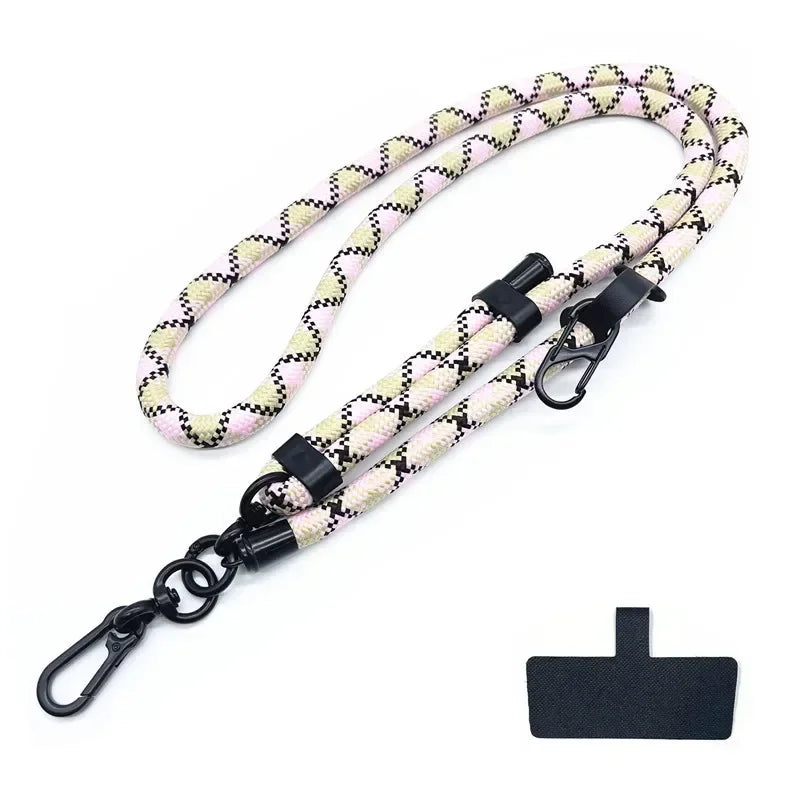 Adjustable 10mm phone lanyard, 120cm, for iPhone