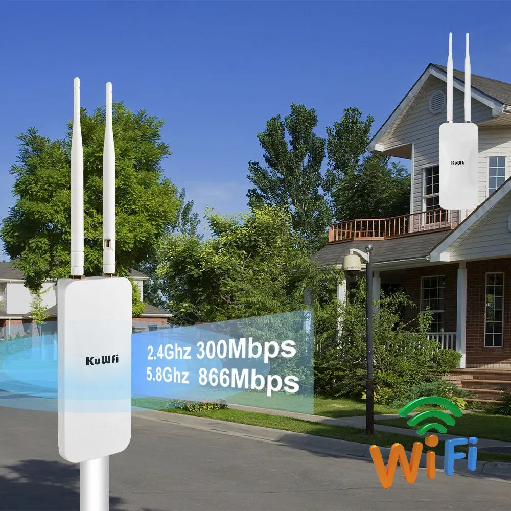 KuWFi 1200 Mbit/s Outdoor Dualband Router