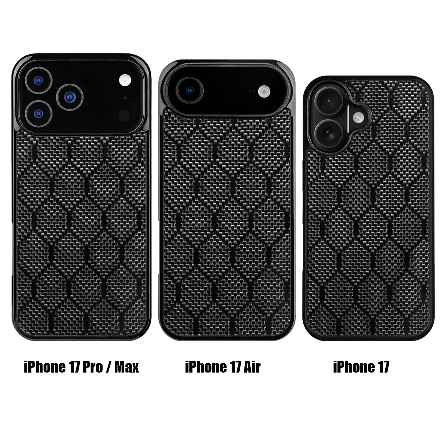 Magnetische Carbon Hülle für iPhone 17 Pro Max