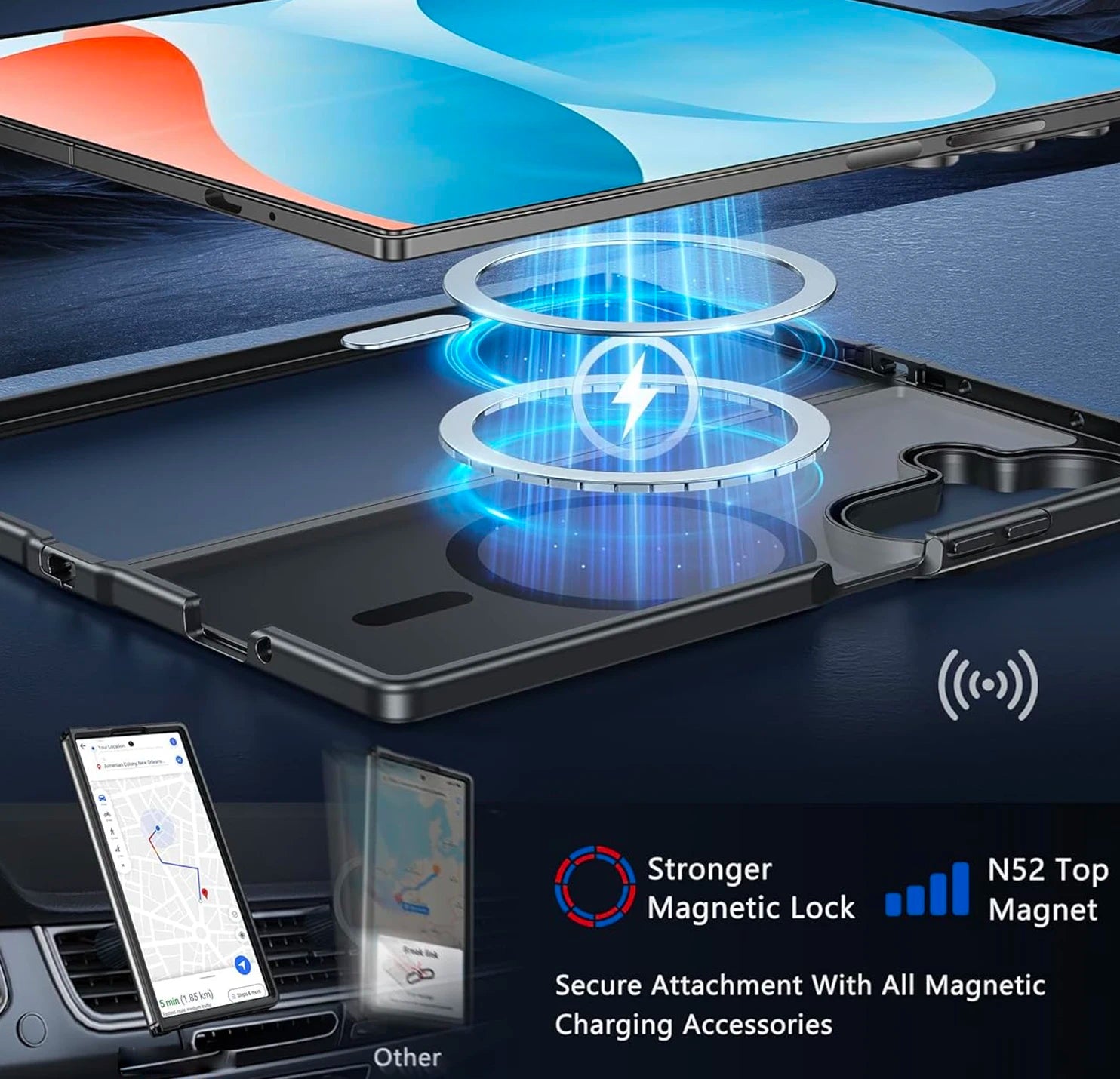 Magnetische Hülle für Samsung Z Fold 7