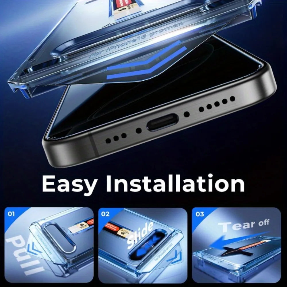 4in1 Anti-Spy Schutzglas Set für iPhone 17 Serie