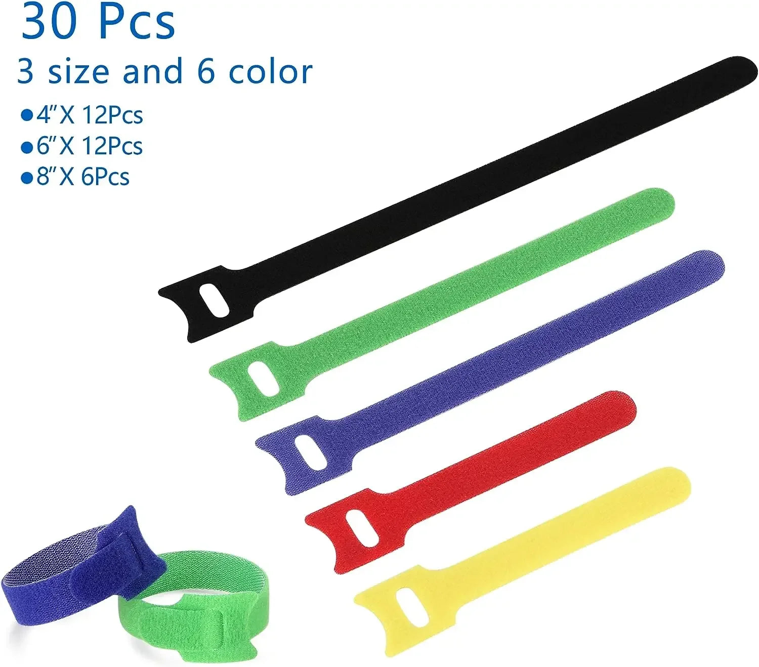 204PCS Kabel Organizer Clips für Büro Auto Zuhause