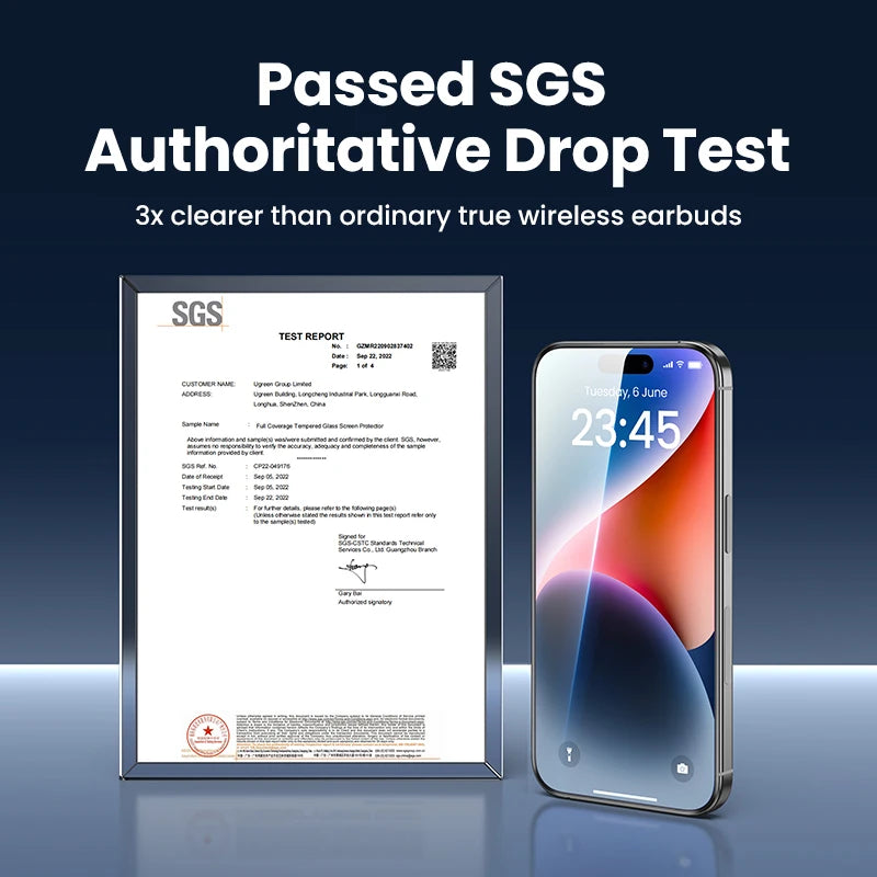 UGREEN iPhone Displayschutzglas