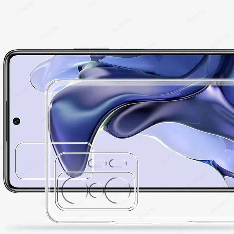 Klare Silikonhülle für Xiaomi 11T & 11T Pro
