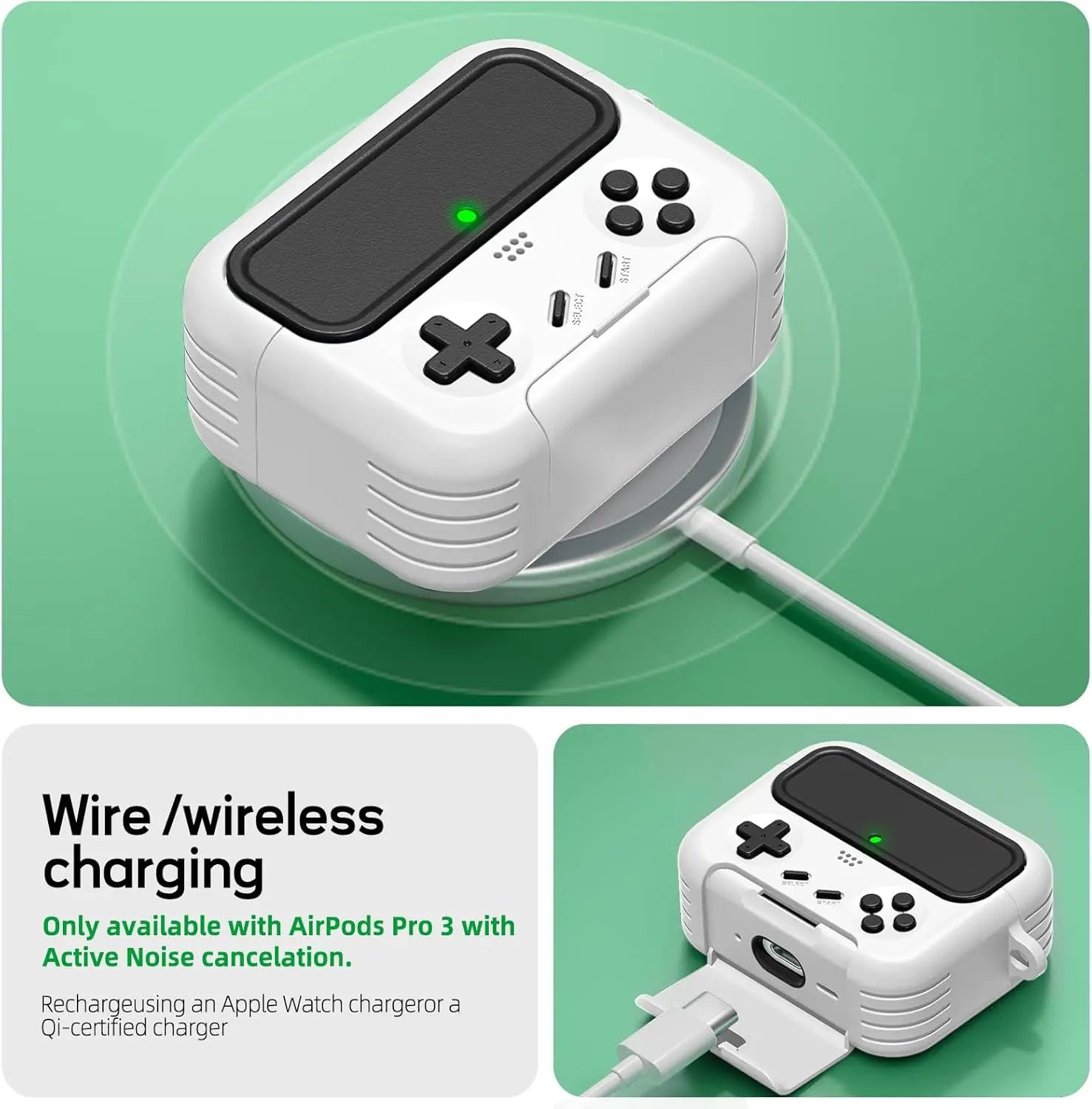 Hülle für AirPods Pro 3 (2025) mit Halterung & Schutz