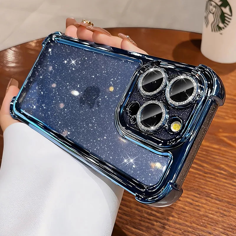 Luxus Glitzer Hülle für iPhone 17 Pro Max TPU