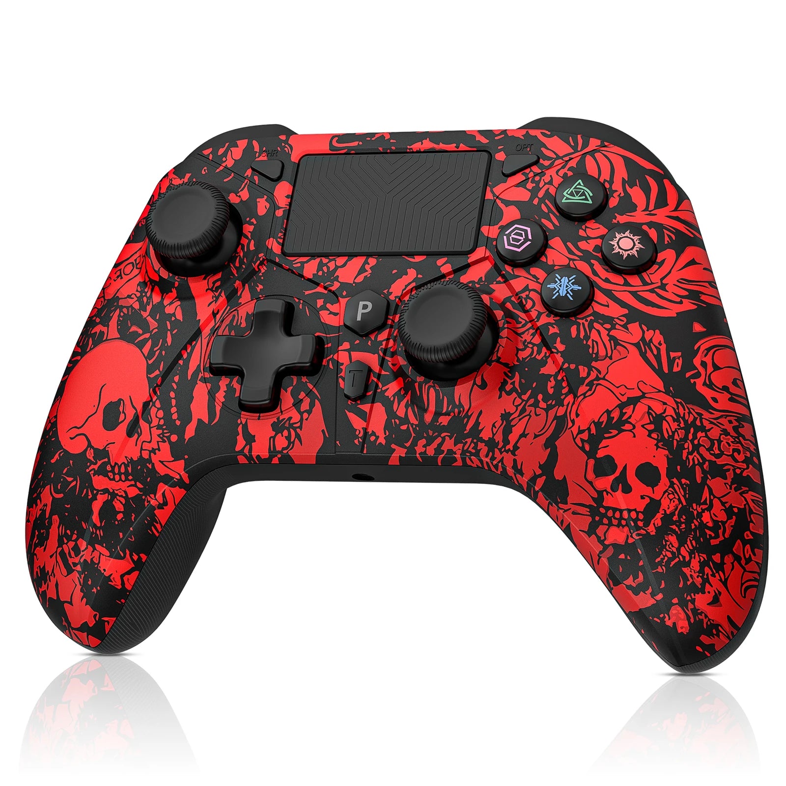 Multiplatform Bluetooth controller with vibration