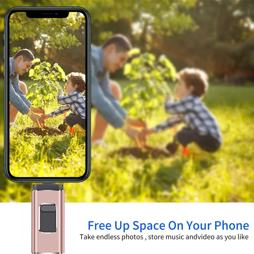 USB-Flash-Laufwerk 3in1 2TB MFi Speicherstick