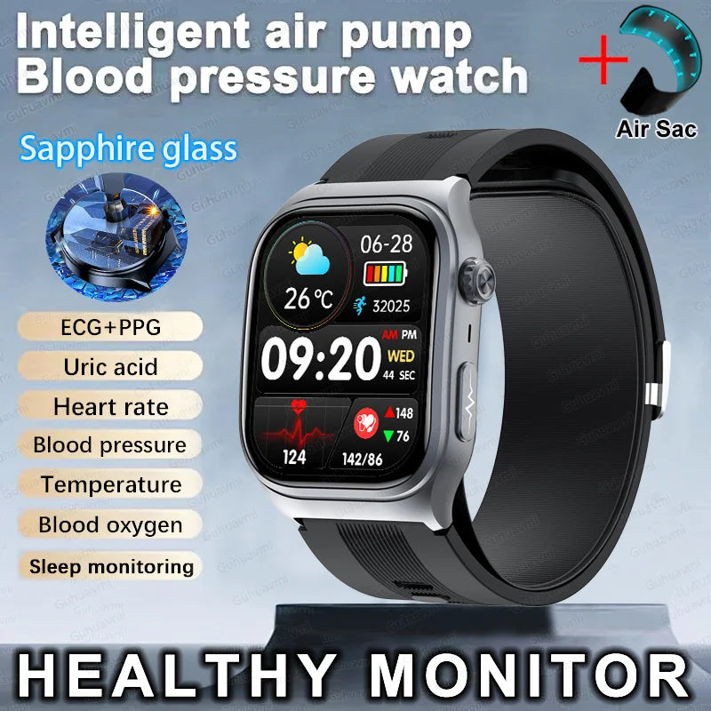 Smartwatch 2025 Herren Gesundheit IP68 Fitness Uhr