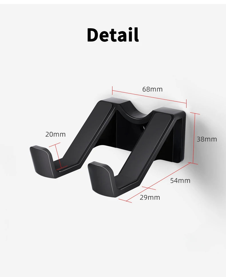 Controller & Headset Wandhalterung – Universal Gaming Halter für Wand – Gamepad & Kopfhörer Haken