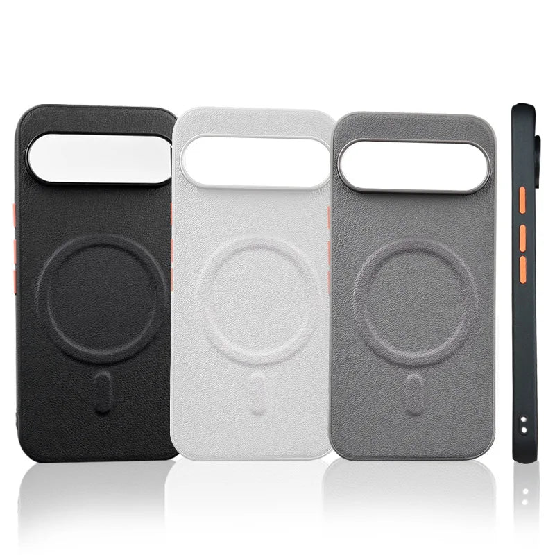 Magnetische Lederhülle Pixel 10/9 Pro/9A