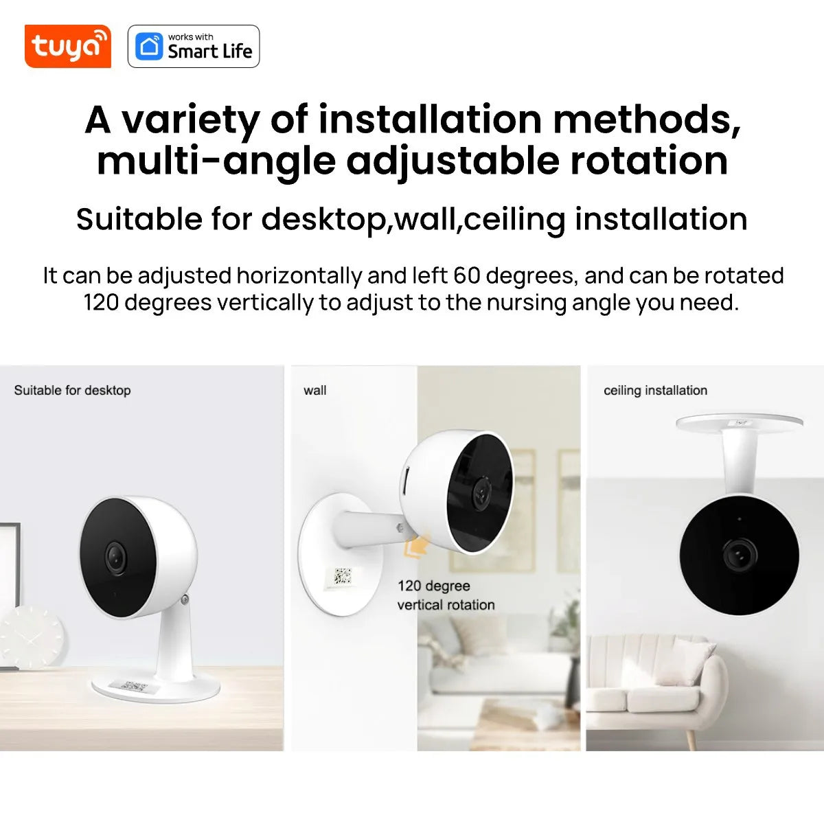 1080p WLAN Sicherheitskamera mit Bewegung & Audio