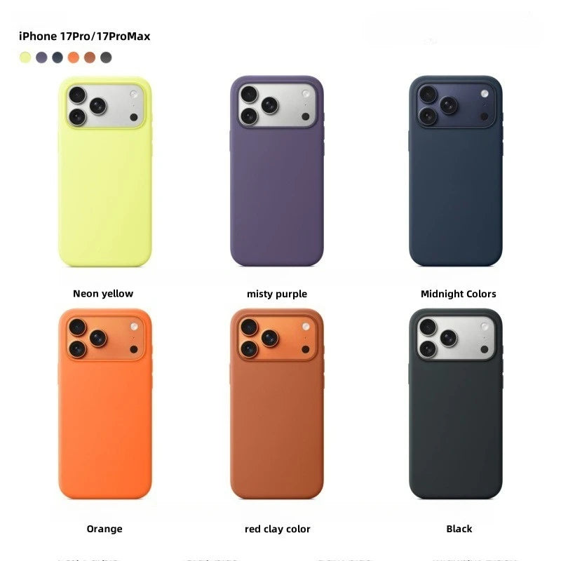 Flüssigsilikon Hülle für iPhone 17 Pro Max magnetisch