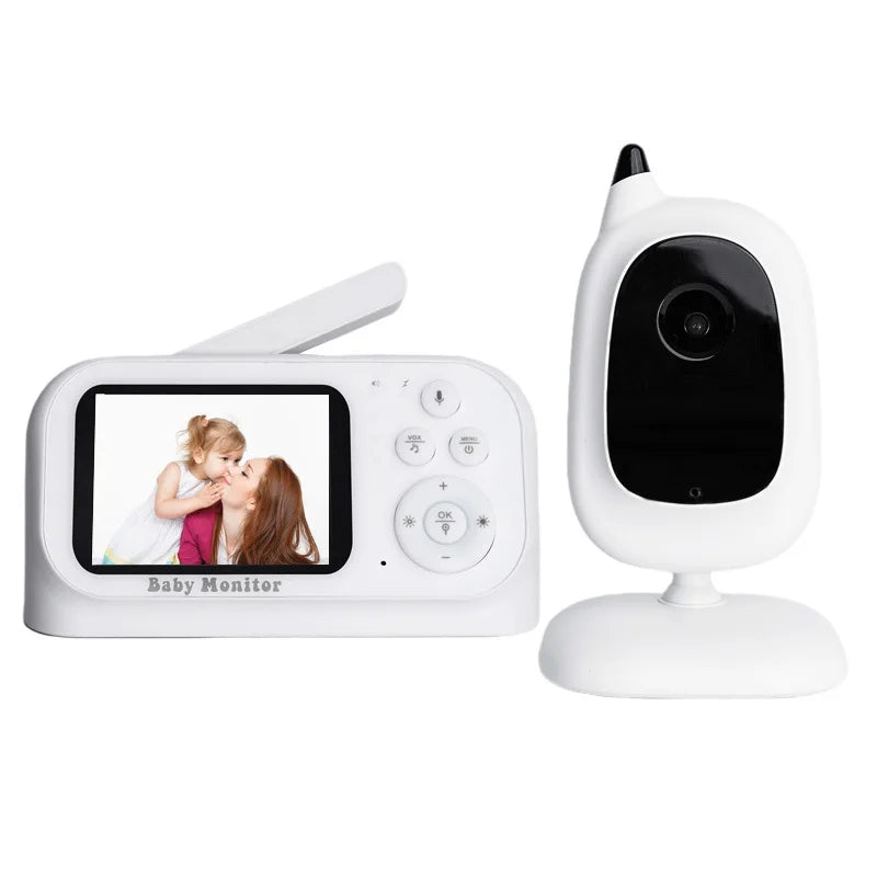 Video Babyphone 3,2" IPS mit VOX & Temperaturanzeige