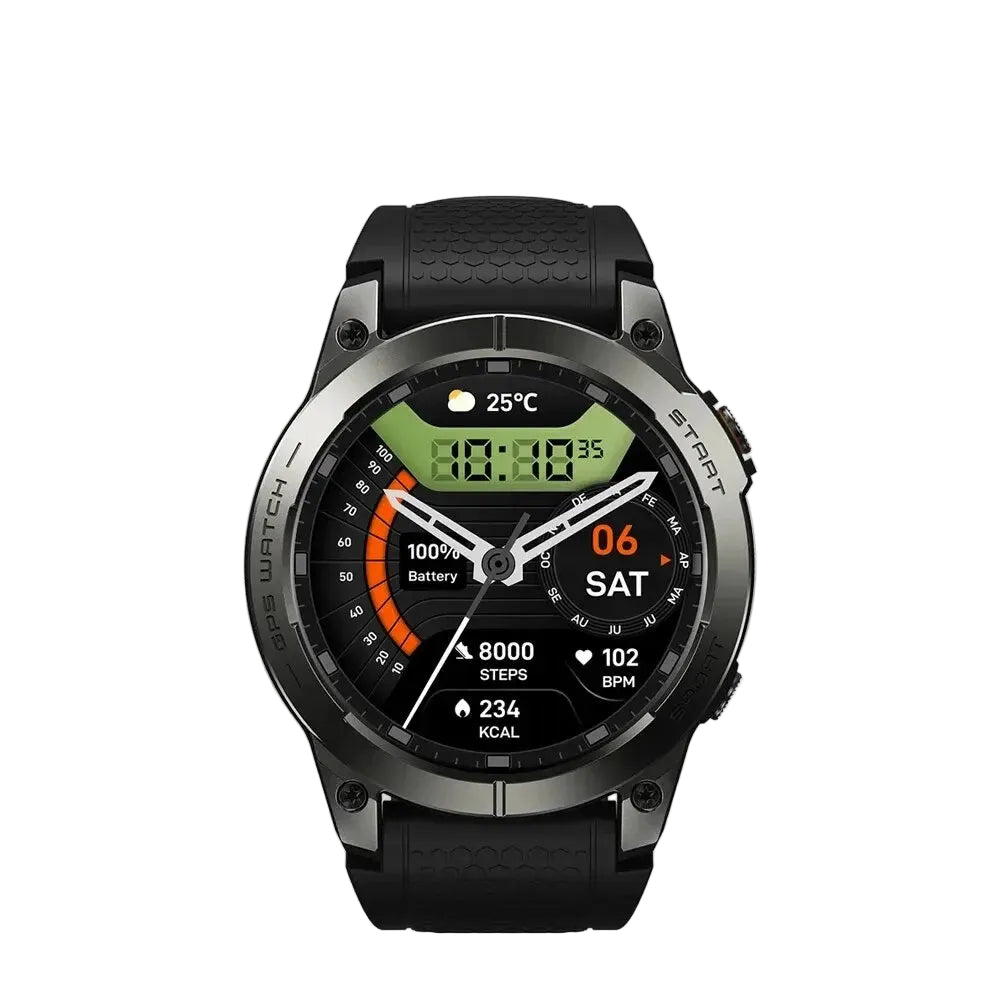 Zeblaze Stratos 3 PRO GPS Smartwatch Men's 1.43" AMOLED