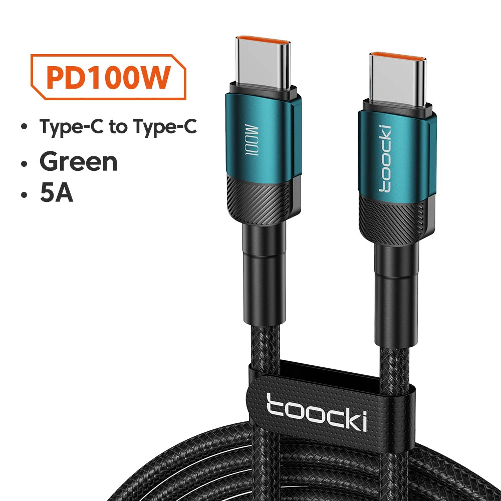 100W USB-C Typ-C Schnellladekabel