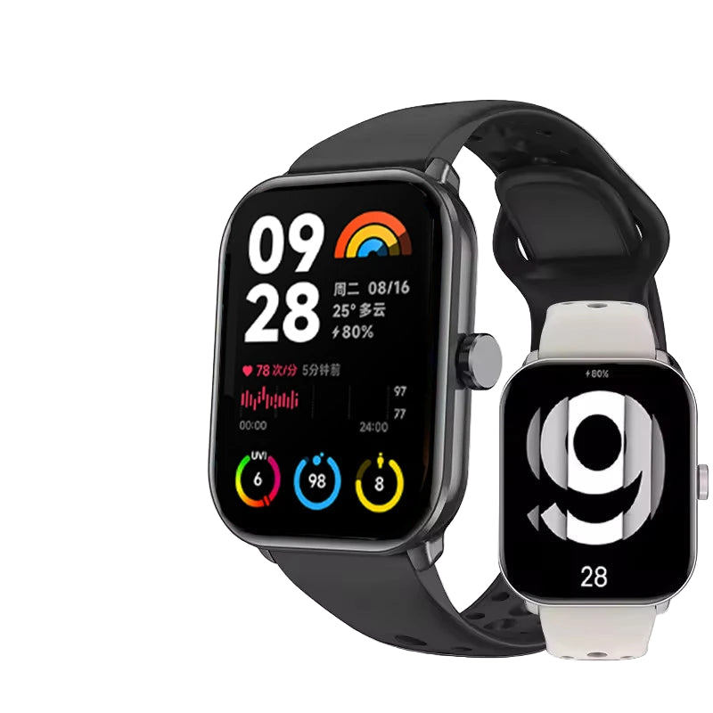Moderne Sport-Smartwatch mit AMOLED und GPS 2025