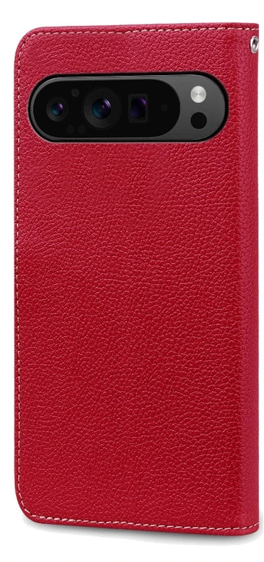 Leather Flip Wallet Case for Google Pixel 10 Pro XL