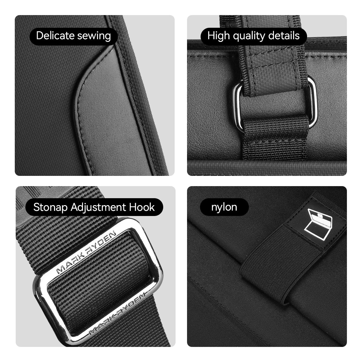 Business-Umhängetasche aus PU-Leder