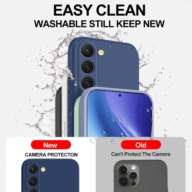 Liquid silicone case for Galaxy S25/S24+