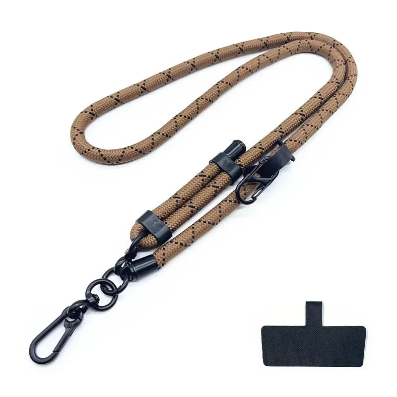 Adjustable 10mm phone lanyard, 120cm, for iPhone