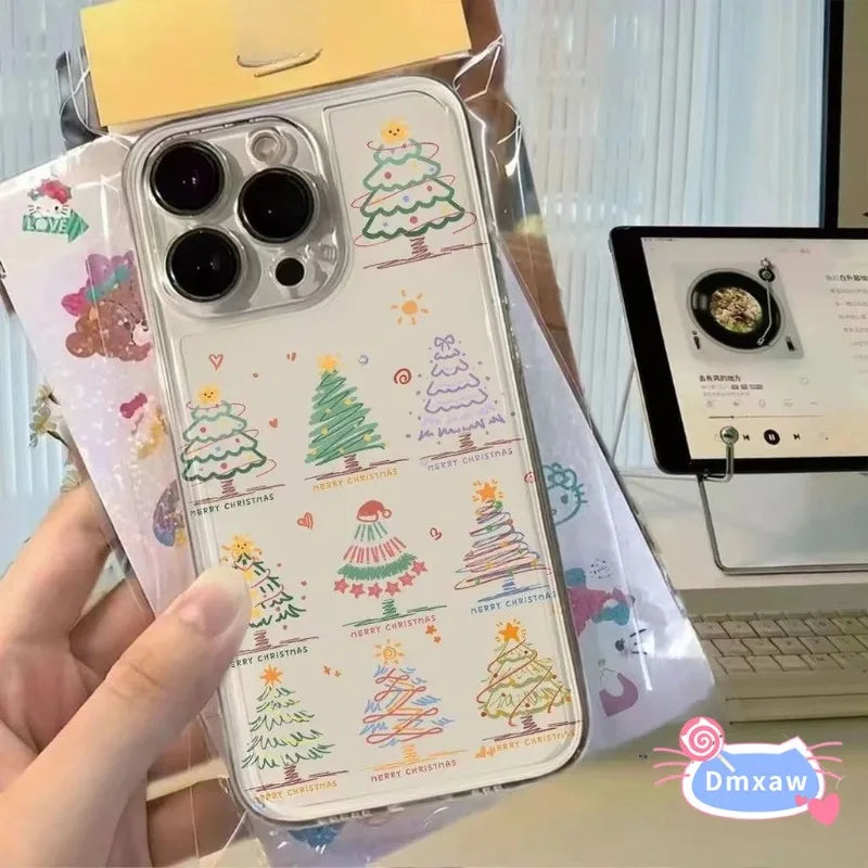 Süße Weihnachtsbaum Handyhülle für Samsung S26 S25