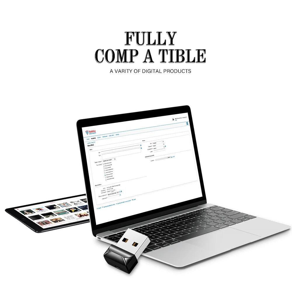 Mini USB 2.0 Flash-Laufwerk 128 GB Oval