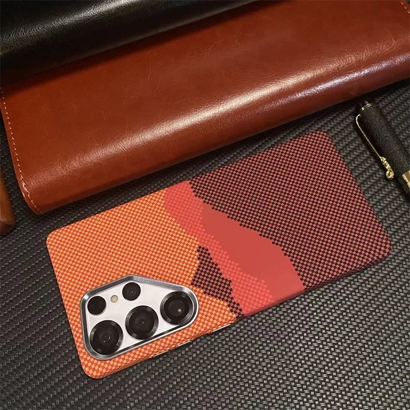 Luxus Carbon Magsafe Hülle Samsung