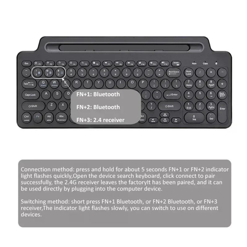 Bluetooth Mini Tastatur Universal