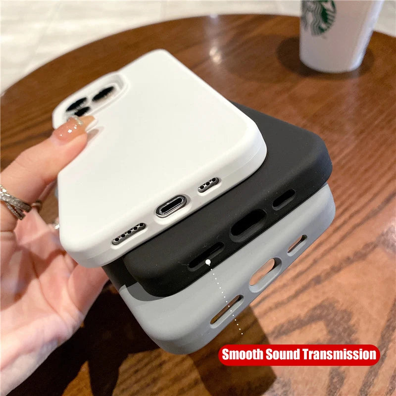 Liquid silicone shockproof iPhone case