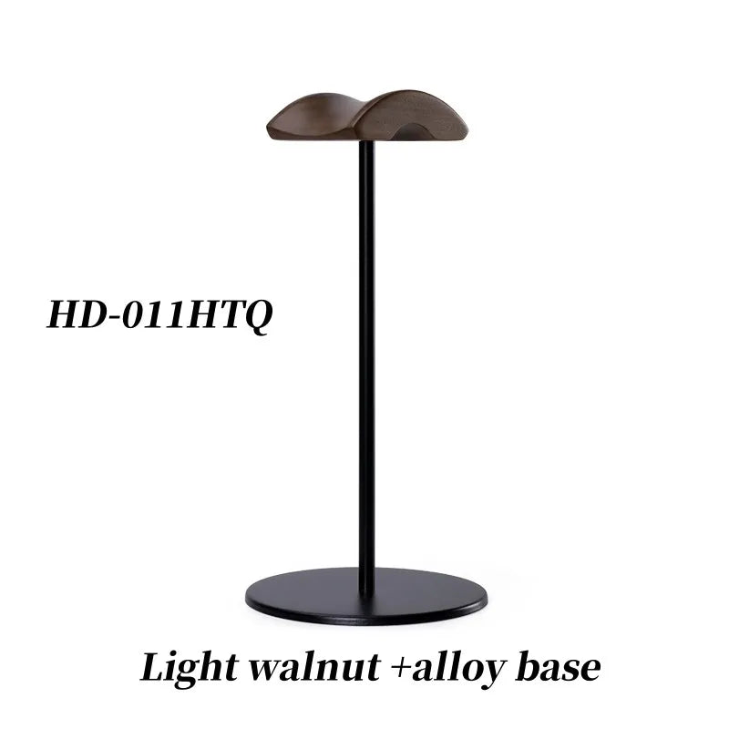 Metall-Walnuss Kopfhörerständer Holzhalter Schreibtisch