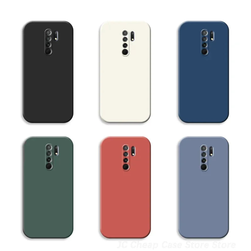 Liquid silicone case for Xiaomi Redmi 9