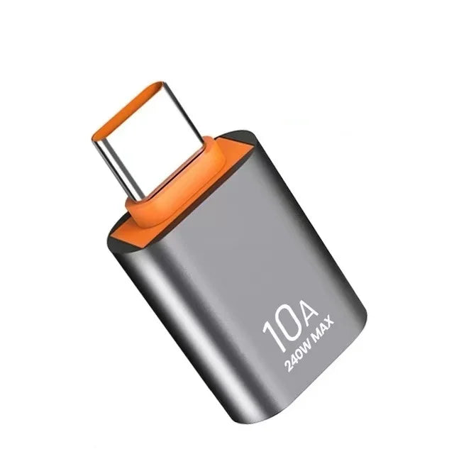 USB-A zu USB-C OTG Adapter 10A/6A