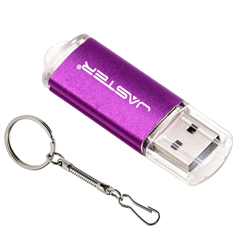 JASTER USB 2.0 Flash-Laufwerk 128M-128GB mit Anhänger