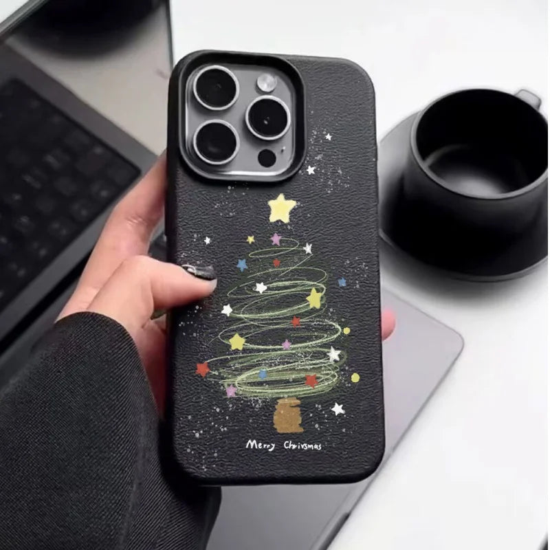 Samsung S25 Silikon Hülle Weihnachtsmotiv
