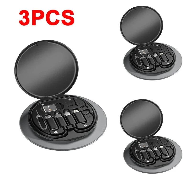 USB-C Datenkabel Set 60W mit Box & Adapter