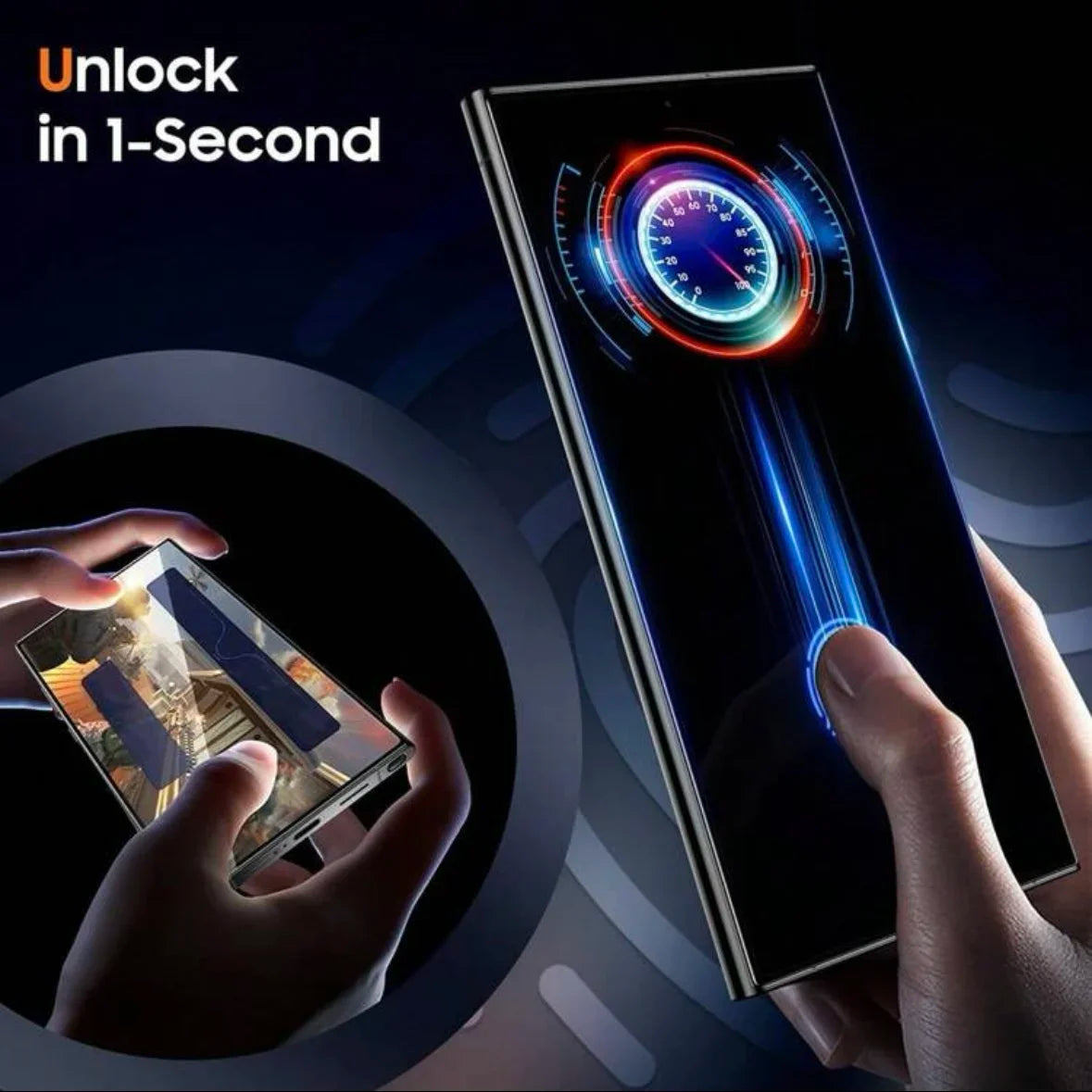 2er Set Gehärtetes Glas für Samsung Galaxy