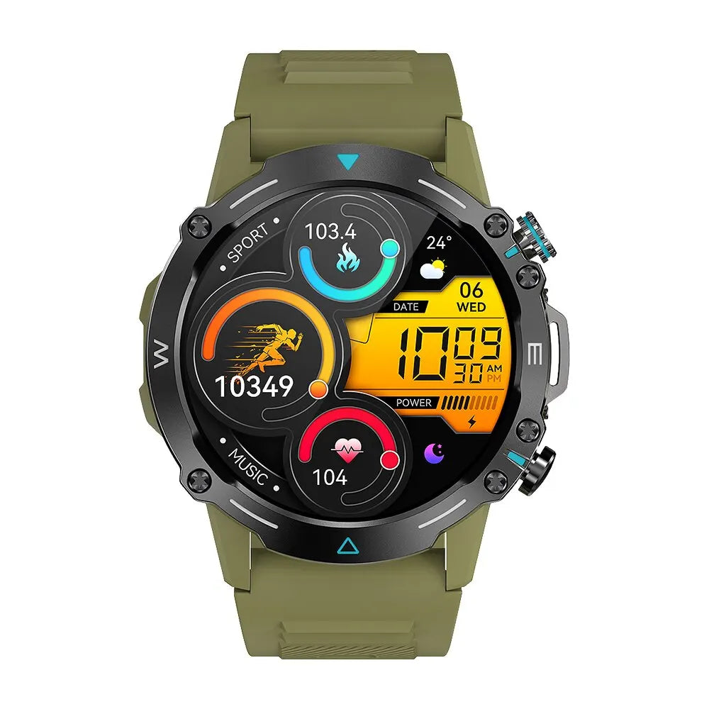 Outdoor Smartwatch 1.43" AMOLED Herren Damen Uhr