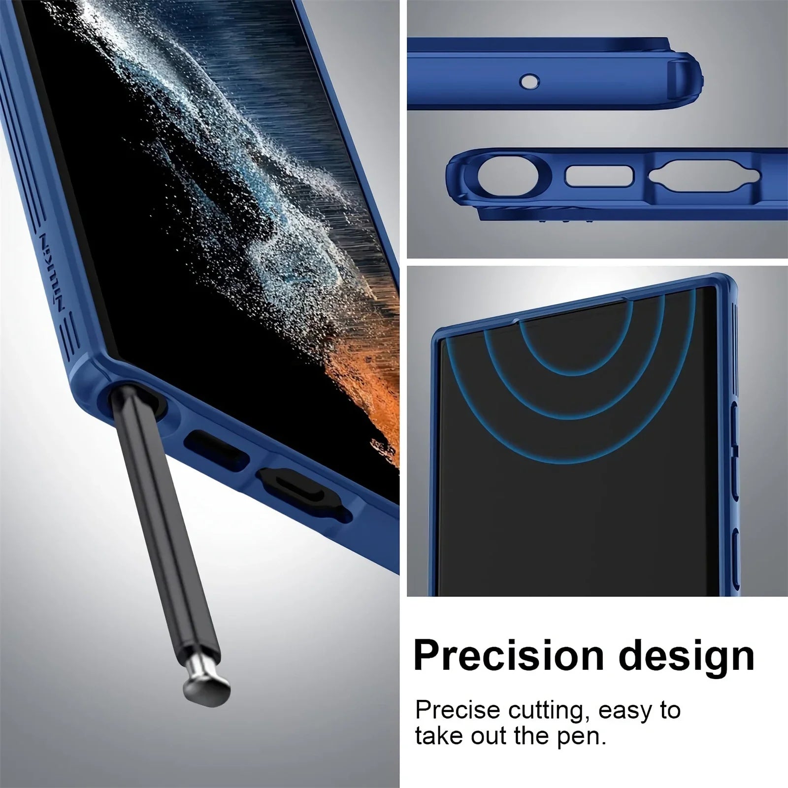 Hülle für Samsung Galaxy S25 Edge mit Linsenschutz