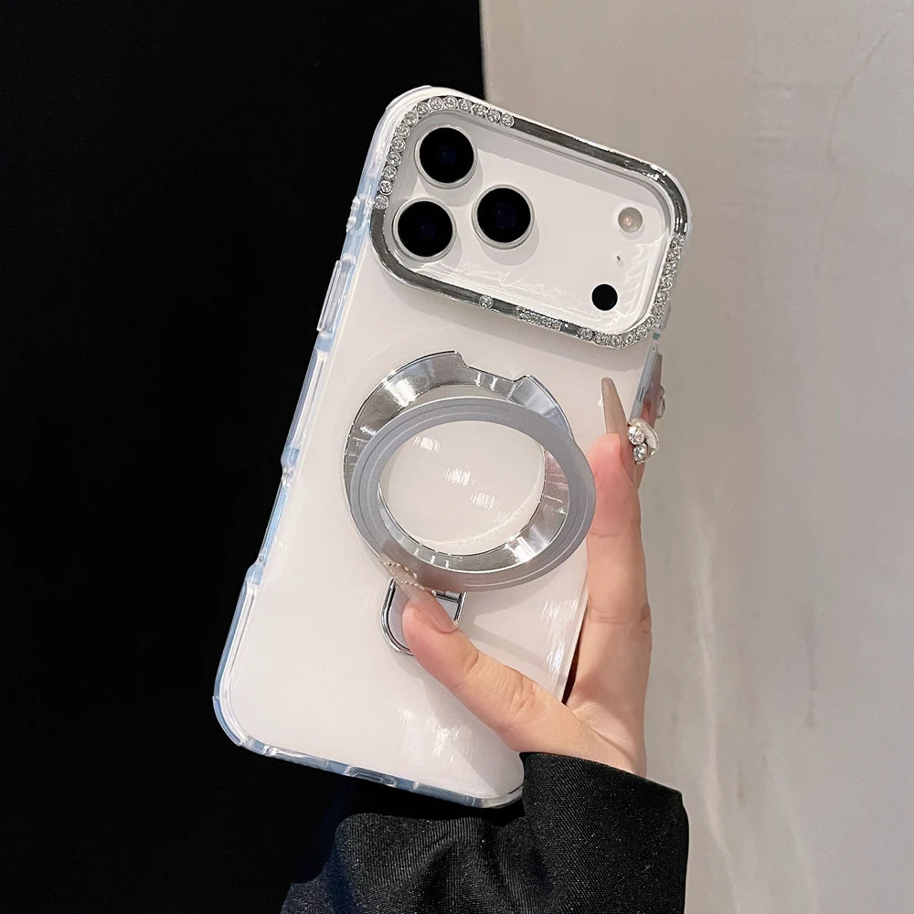 Magnetische Schmuck Handyhülle für iPhone 17 Pro Max