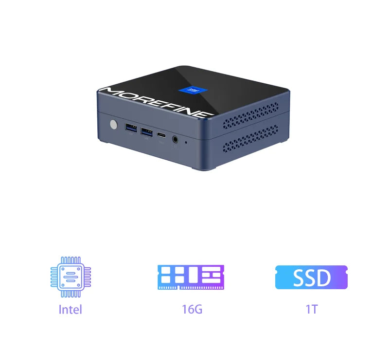 Leiser Mini-PC mit N150 CPU und Windows 11 Pro