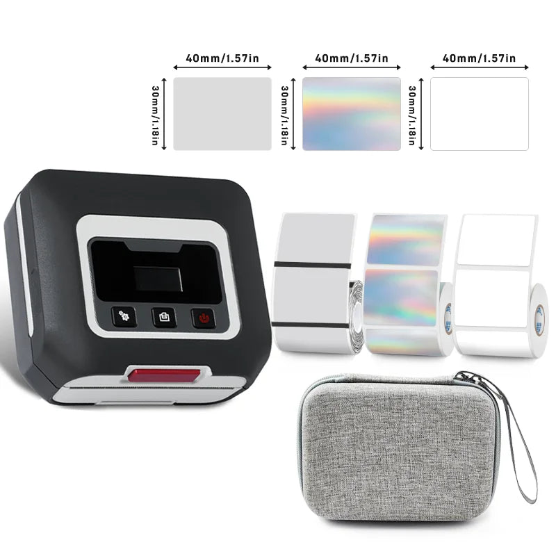 SK35 Mini Bluetooth Label and Photo Printer