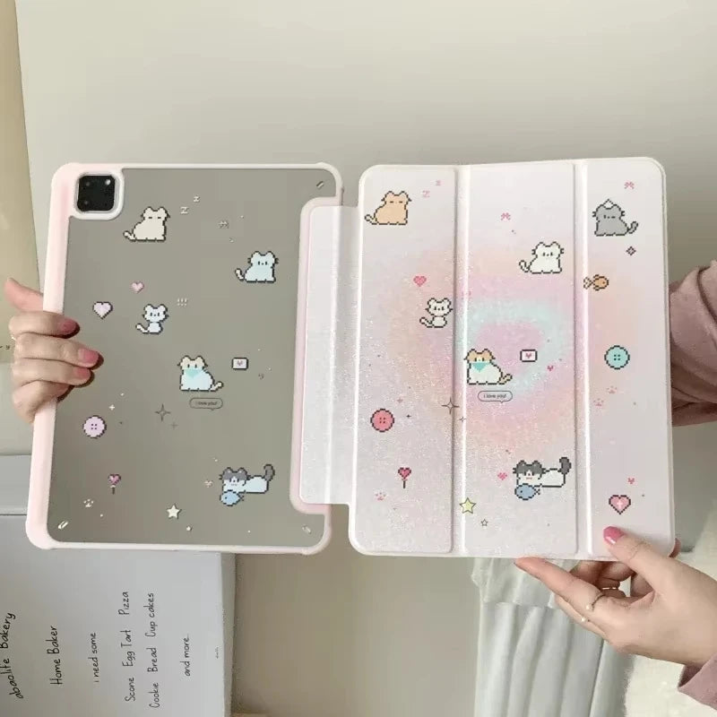 Floral Acrylic iPad Case