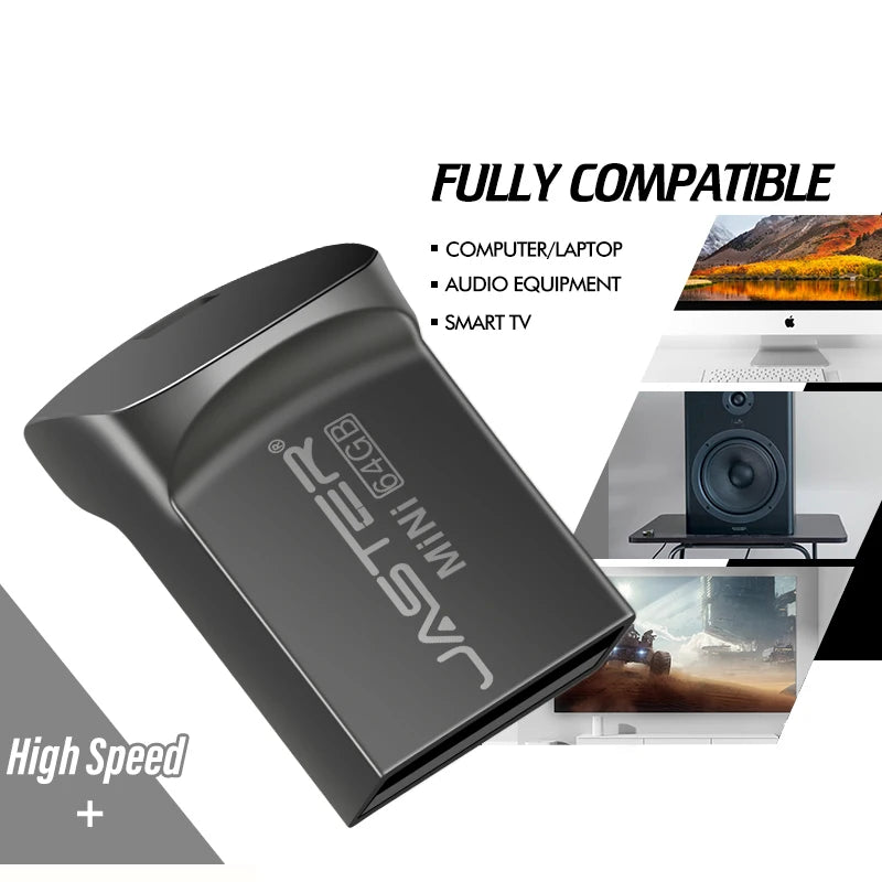 Super Mini USB 3.0 Speicherstick 64 GB Silber